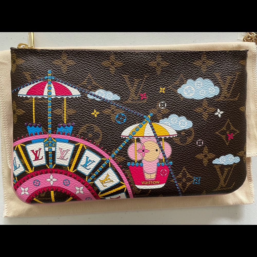 Louis Vuitton Vivienne Double Zip Pochette 2020